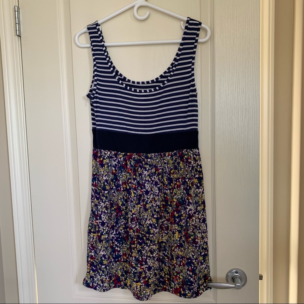 Multi-Patterned Mini Dress - Picture 5 of 7